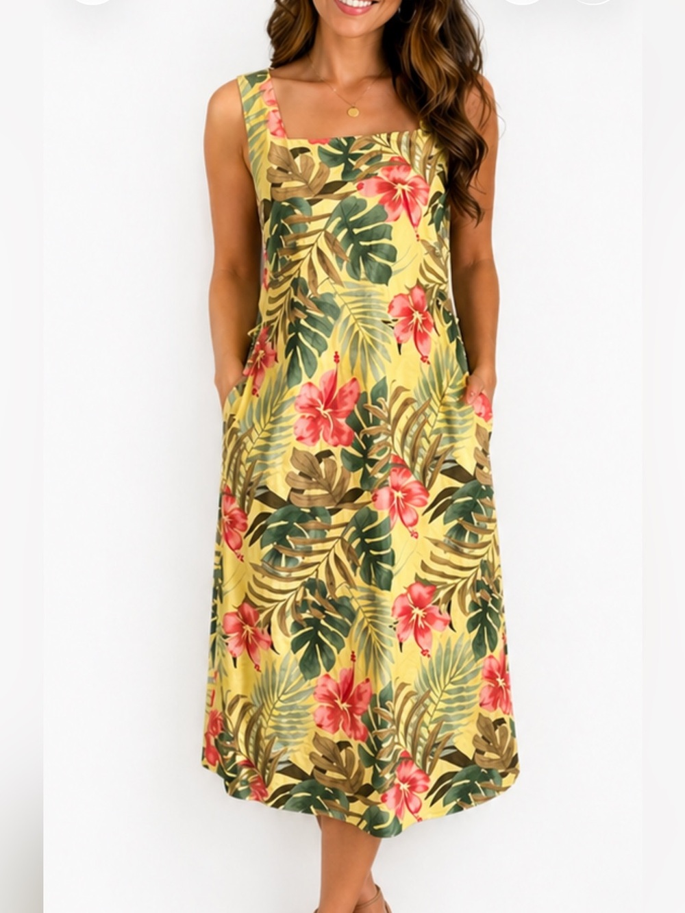 Tommy Bahama Silk Wrap Dress Floral Vacation Women’s Size 8 Botanical Hawaiian